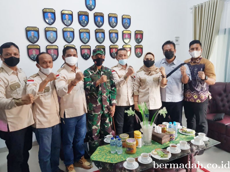 Yayasan Mapel Sambangi Korem 031/Wira Bima, Sinergikan Kegiatan Lingkungan