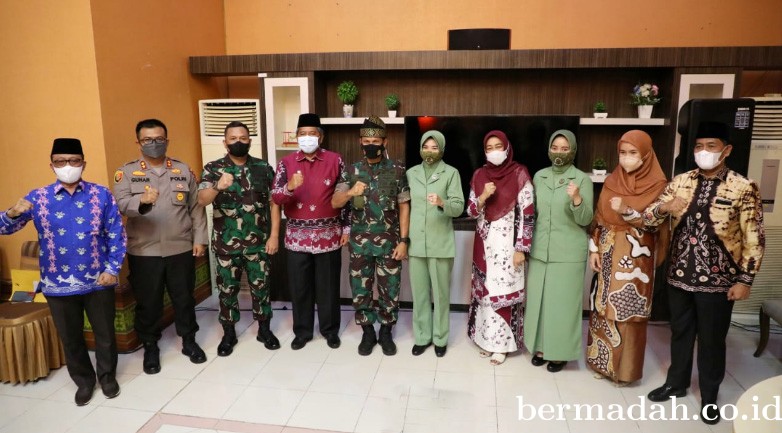 Bupati Alfedri Sambut Kunjungan Brigjen TNI M Syech Ismed