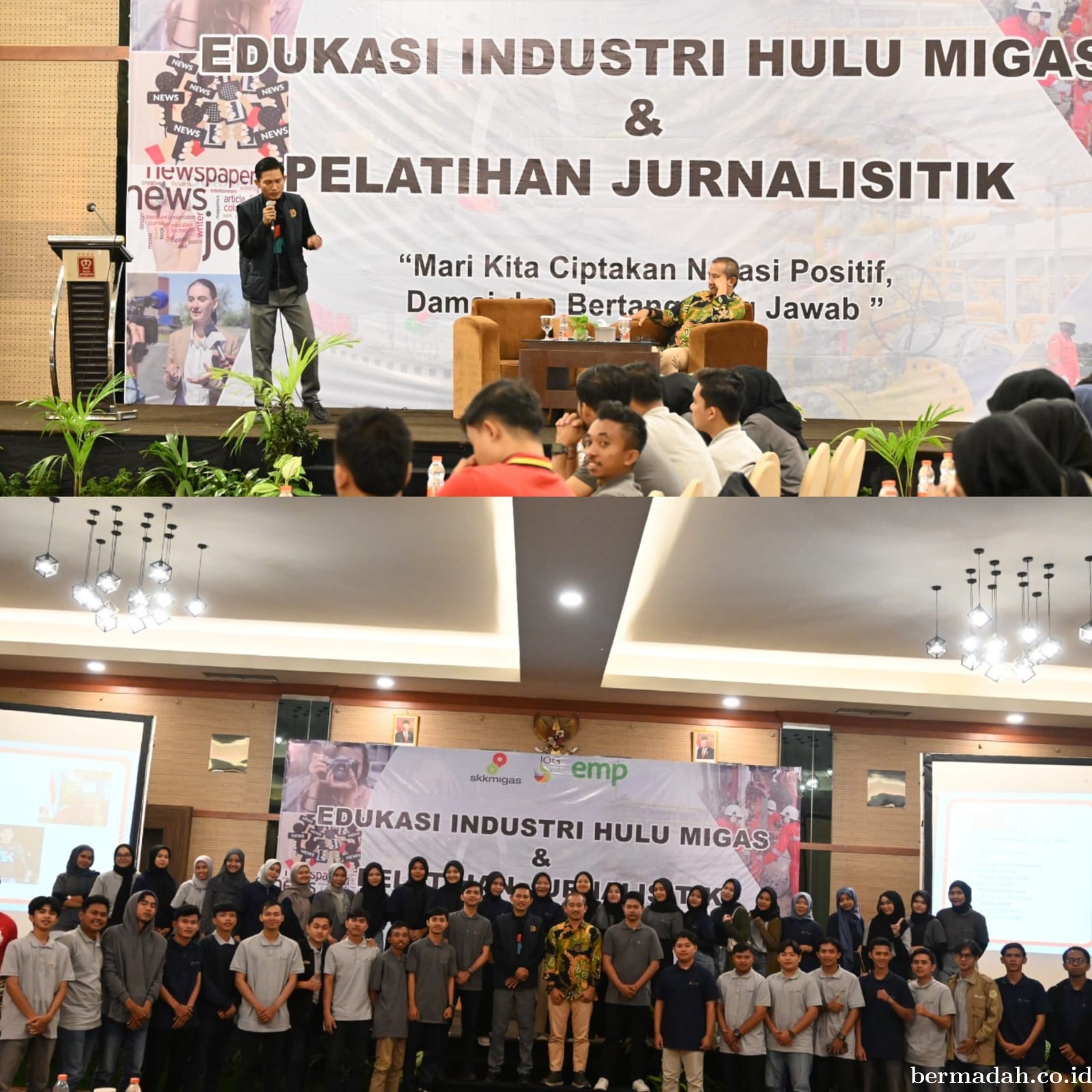 EMP Bentu Ltd Gelar Edukasi Industri Hulu Migas &  Pelatihan Jurnalistik