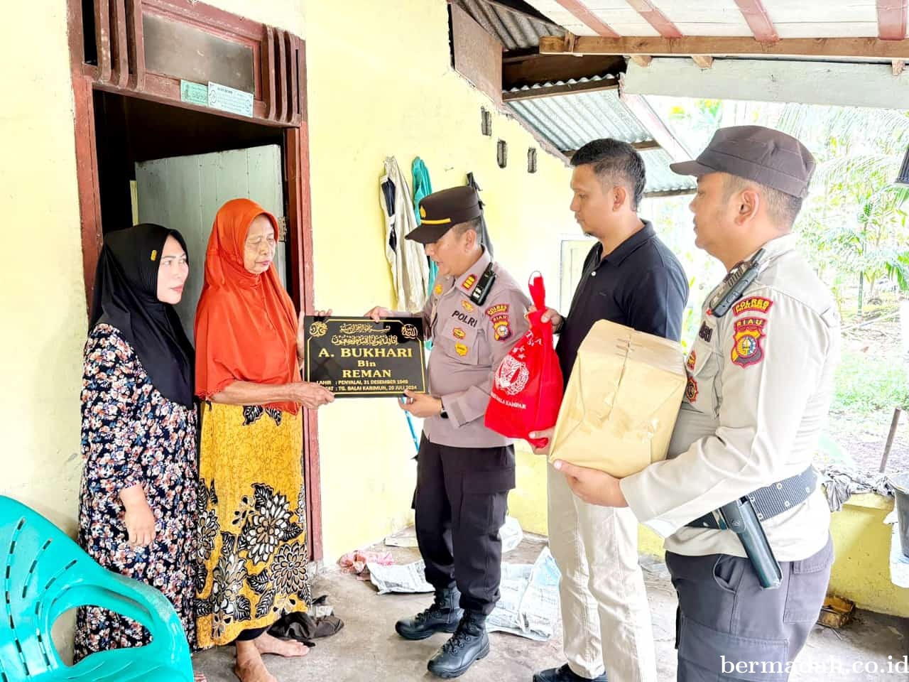 Kapolsek Kuala Kampar Pimpin Kegiatan Cooling System Jelang Pilkada 2024