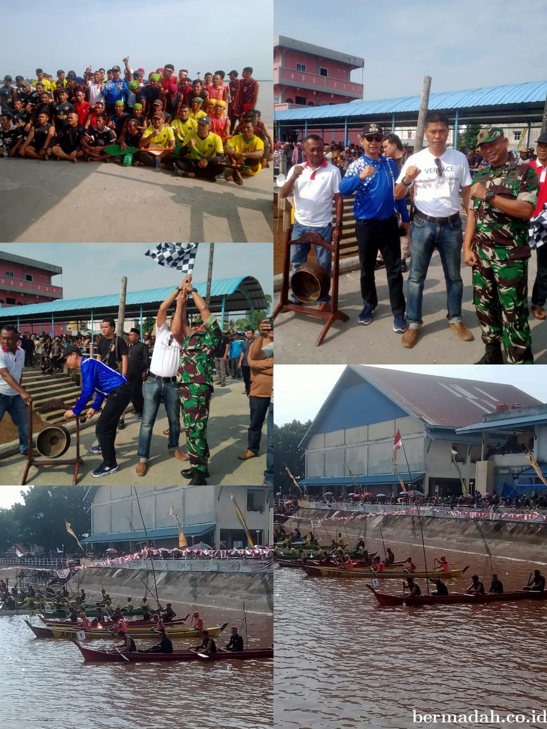 Selama Tiga Hari, Open Lomba Dayung Limo Kecamatan Sungai Apit Telah Usai