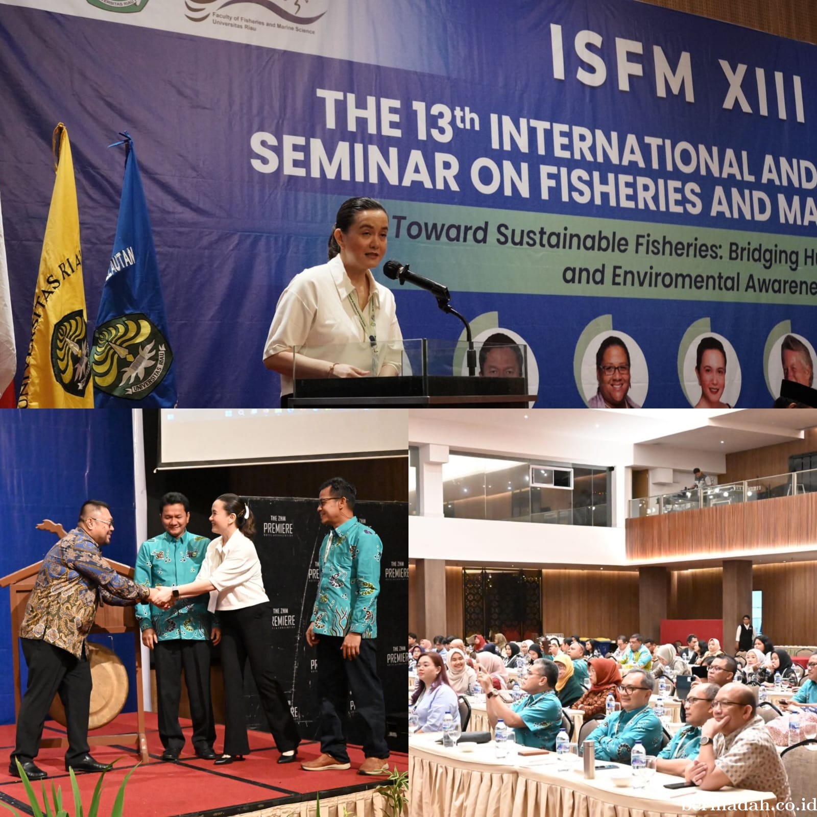 Seminar Nasional dan Internasional Perikanan Unri Hadirkan Pakar Dunia, Bahas 137 Paper