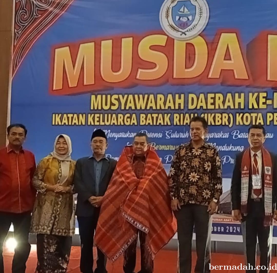 Sebelum Kampanye Dialogis di Kulim, Calon Walikota Ayah Kita Edy Nasution Diulosi di Musda IKBR