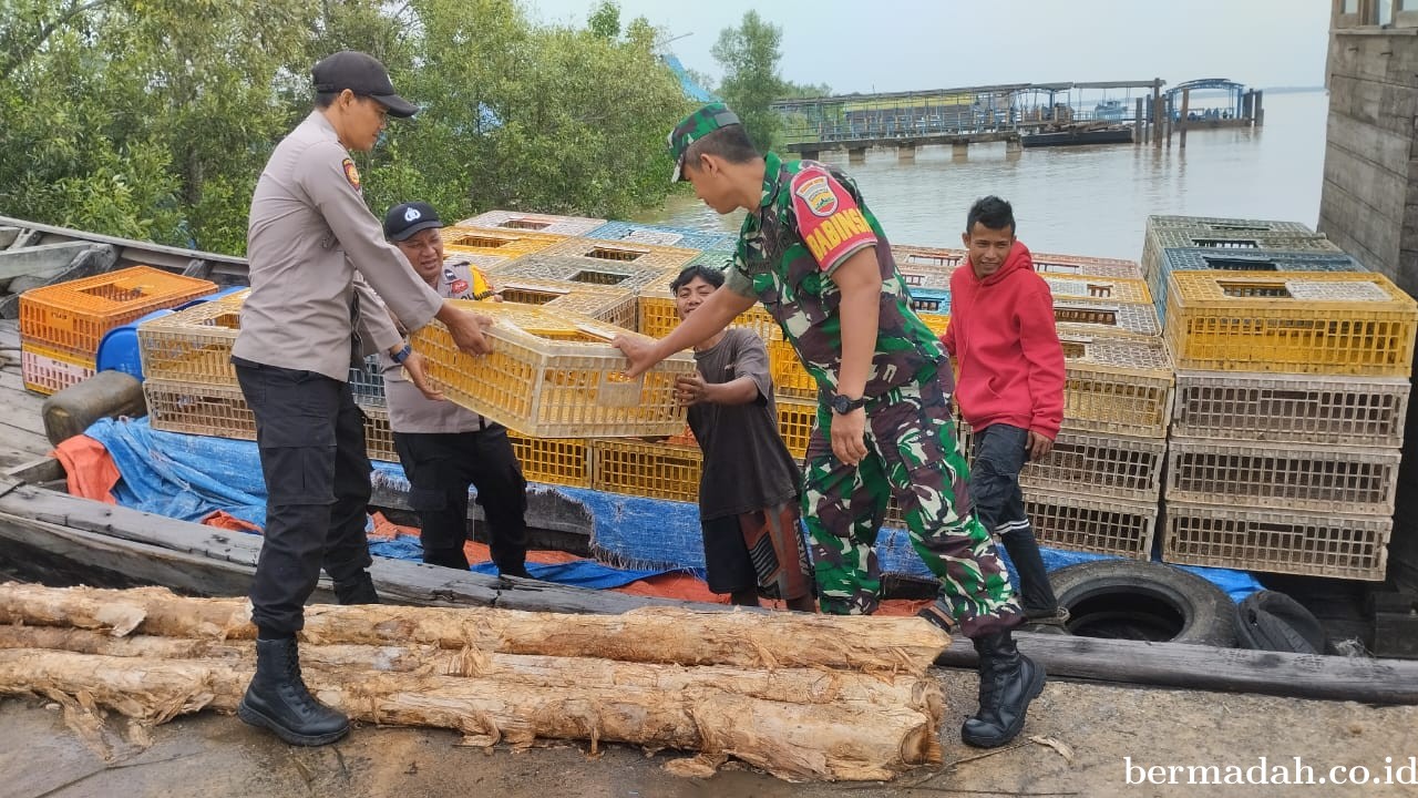 Sinergi TNI-Polri Pastikan Kamtibmas di Pilkada 2024 di Kuala Kampar