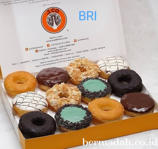 Promo Menarik JCO Donut & Coffee. JCO x BRI, Periode Desember 2024