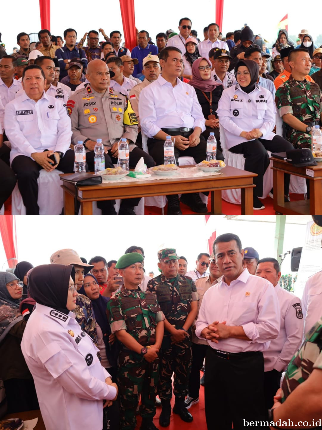 Kunjungan Kerja Menteri Pertanian ke Kabupaten Siak
