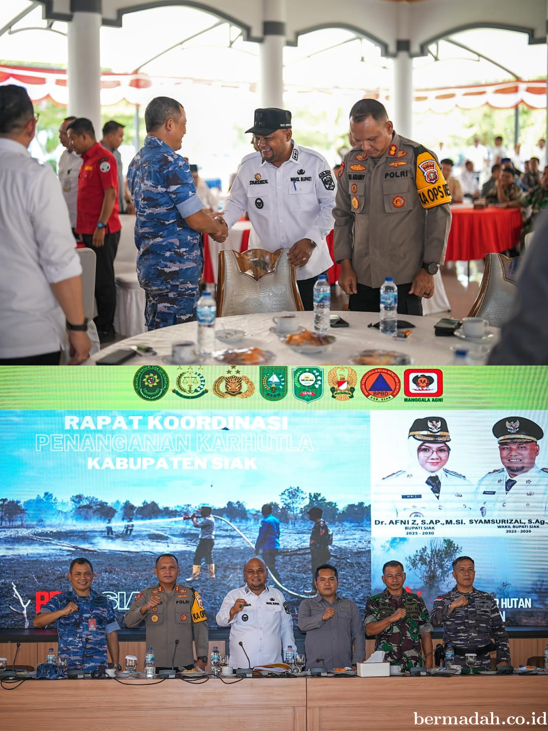 Antisipasi Kemarau Panjang, Pemkab Siak dirikan Posko Karhutla