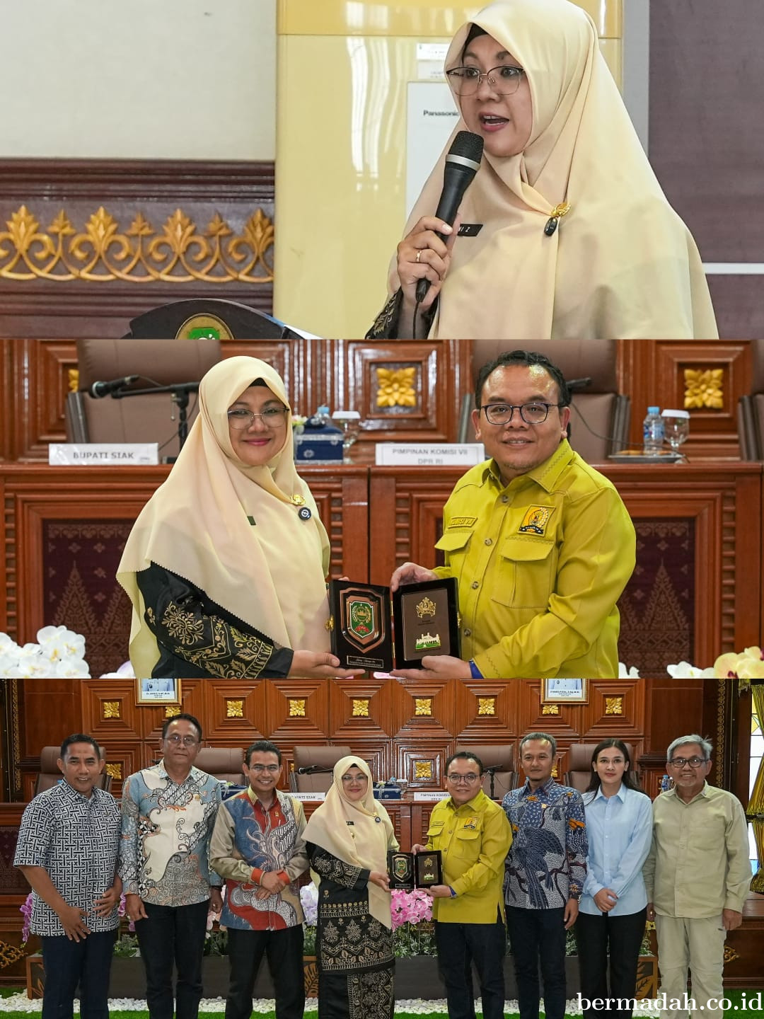 Reses di Kabupaten Siak, Komisi VII DPR RI Segera Tindak Lanjut Masukan dari Bupati Siak