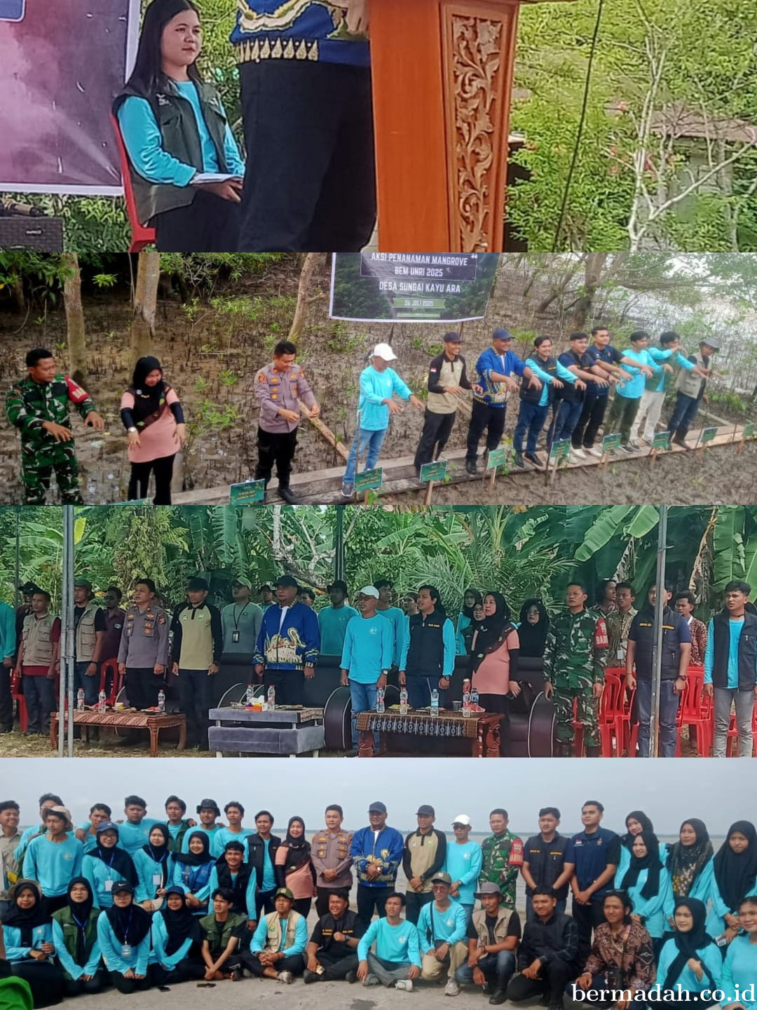 Wakil Bupati Siak: Penanaman Pohon Mangrove Upaya Menjaga Kelestarian Pesisir dan Mencegah Abrasi