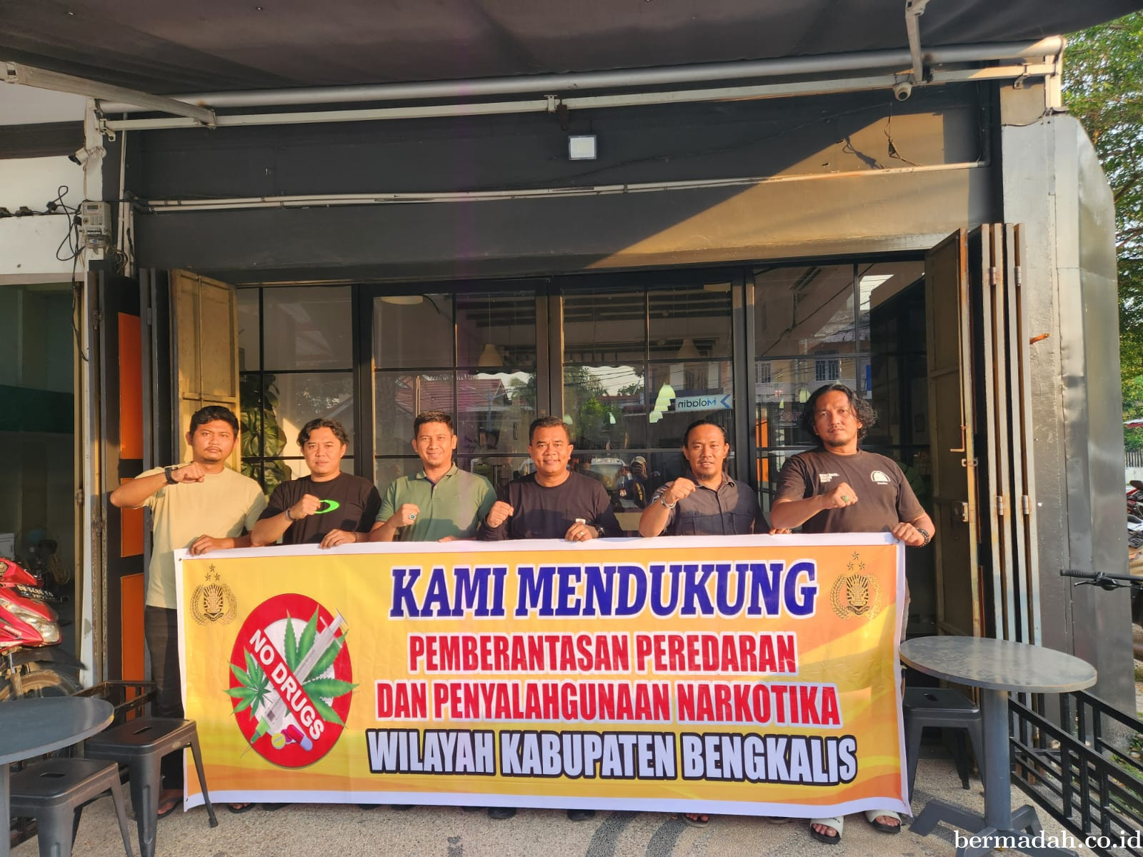 Granat Bengkalis Dukung Polda Riau Berantas Peredaran Narkoba
