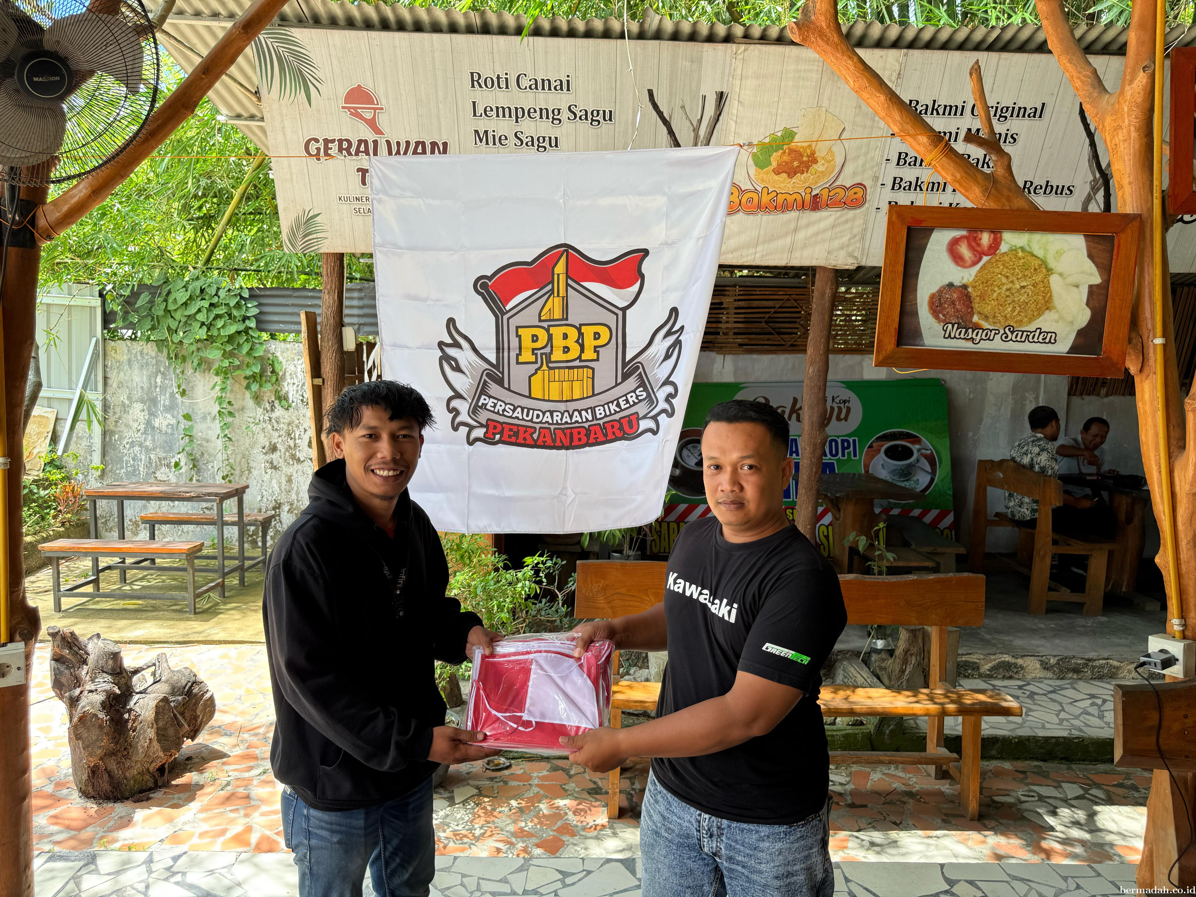 Persaudaraan Bikers Pekanbaru Dukung Nasionalisme