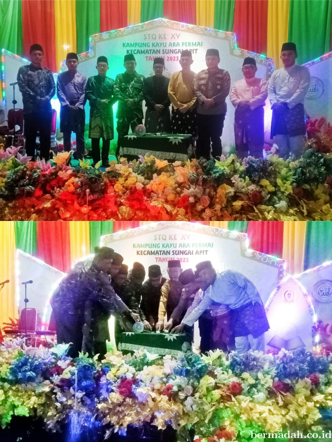 Sukses Digelar, STQ ke-I5 Tingkat Kampung Kayuara Permai Kecamatan Sungai Apit Resmi Ditutup