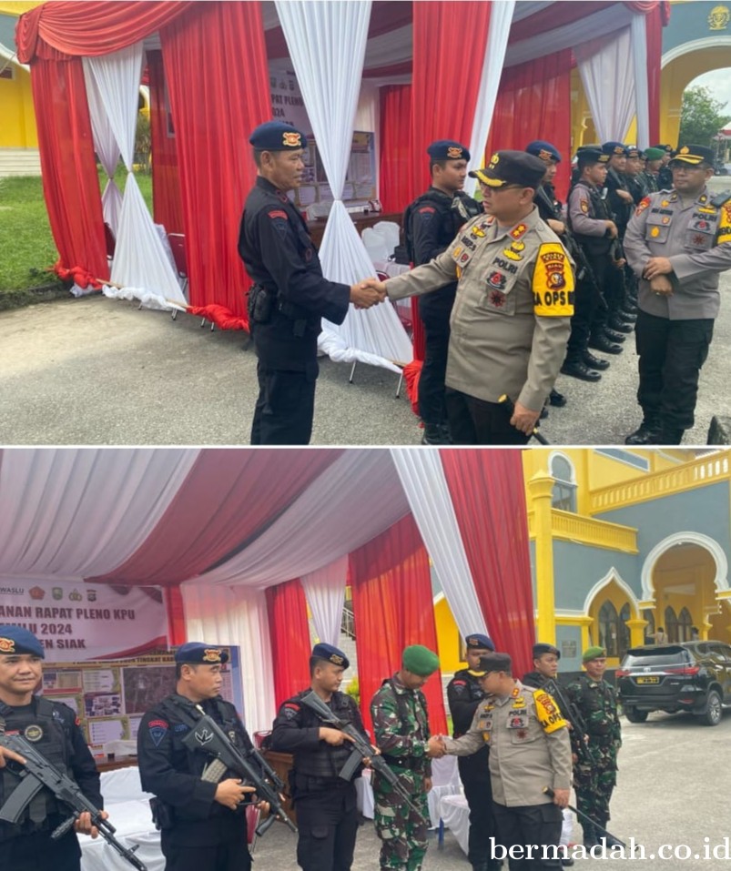 Kapolres Siak AKBP Asep Sujarwadi Siagakan 150 Personil Gabungan