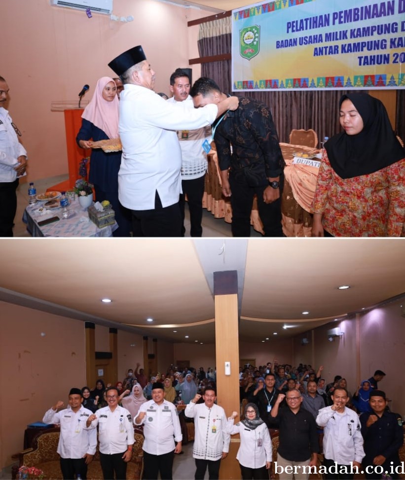 Buka Pelatihan Badan Usaha Kampung, Ini Pesan Bupati Alfedri