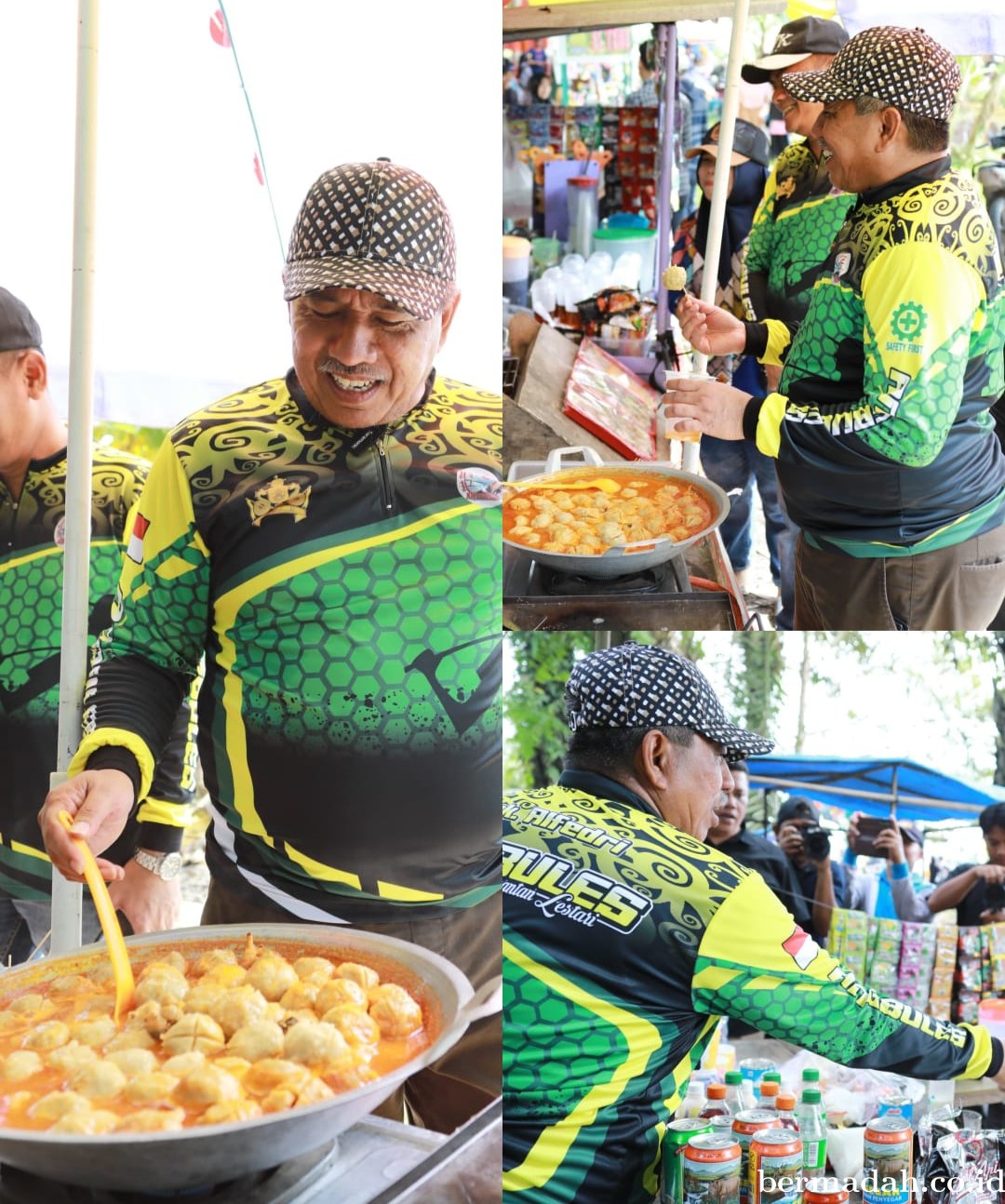 Pelaku UMKM Buantan Lestari Senang, Warungnya dikunjungi Bupati Siak